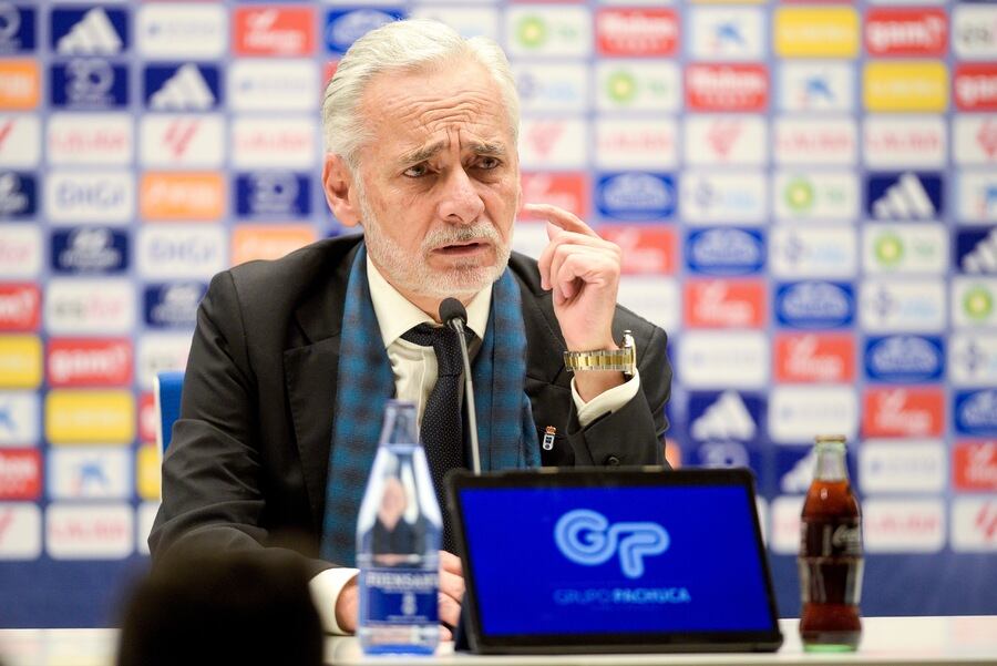 Jesús Martínez, propietario del Real Oviedo