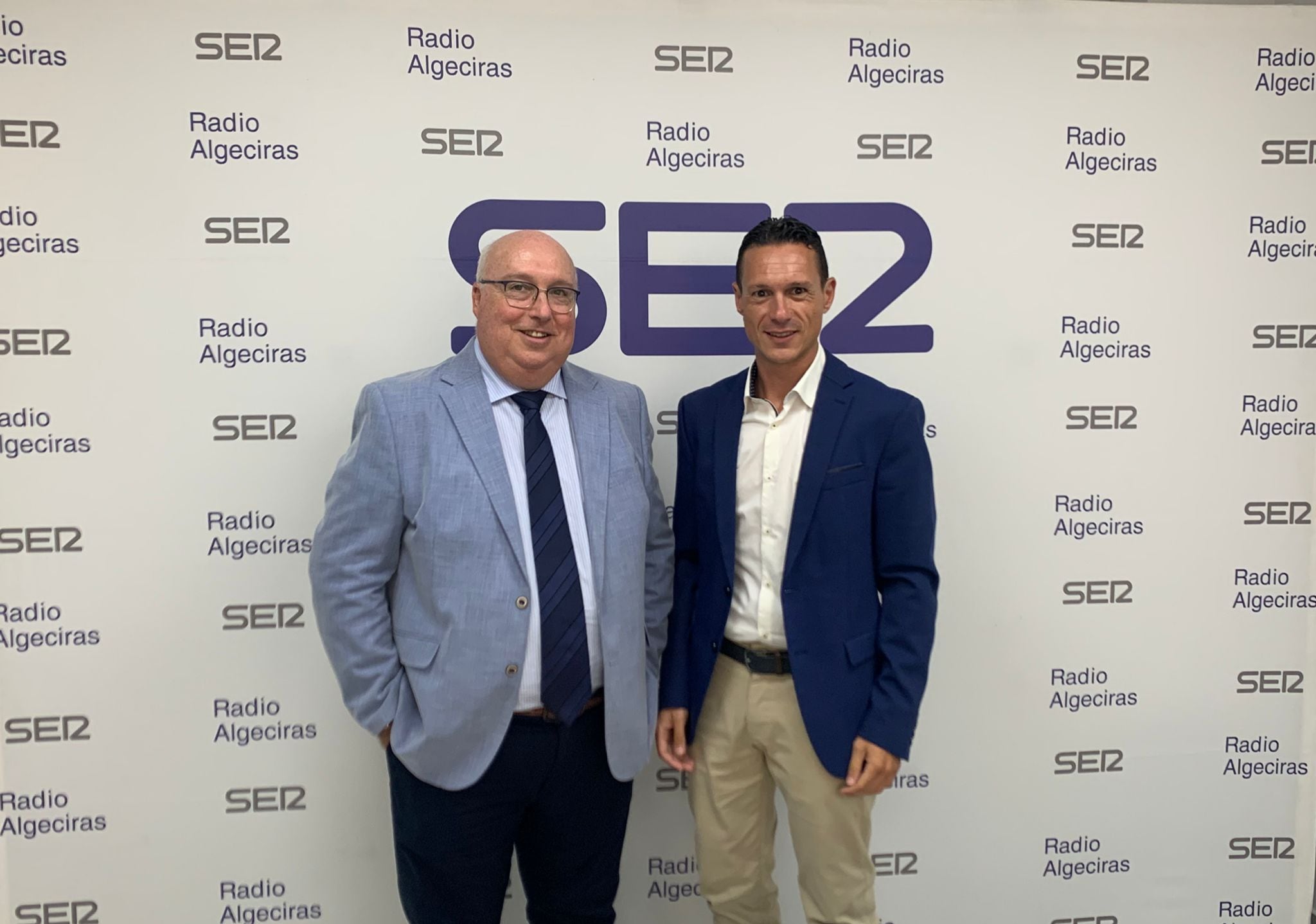 Cándido Romaguera y Rubén García