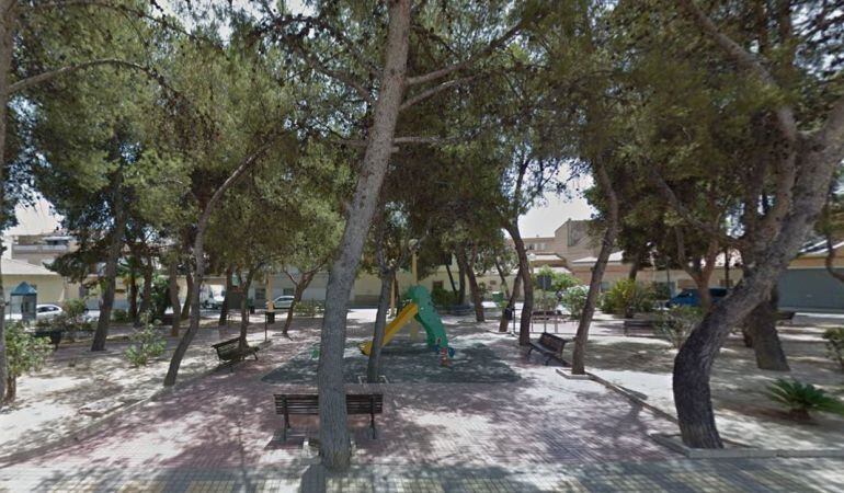 Plaza de San Lázaro de Novelda (Alicante)