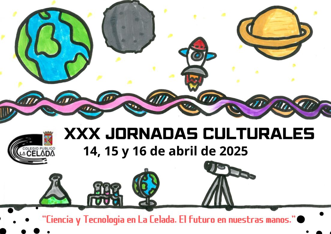 Cartel de las jornadas culturales en La Celada