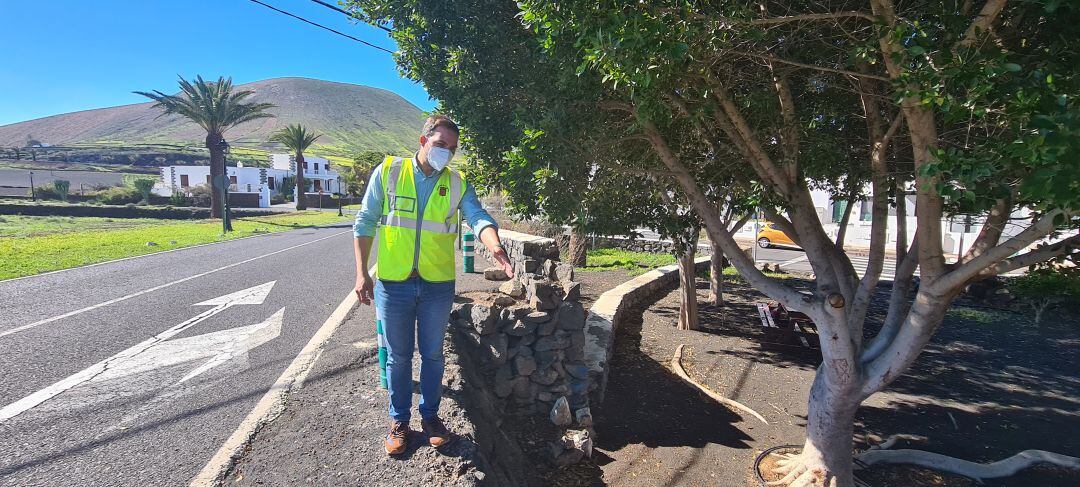 El consejero de Obras Públicas del Cabildo de Lanzarote, Jacobo Medina.