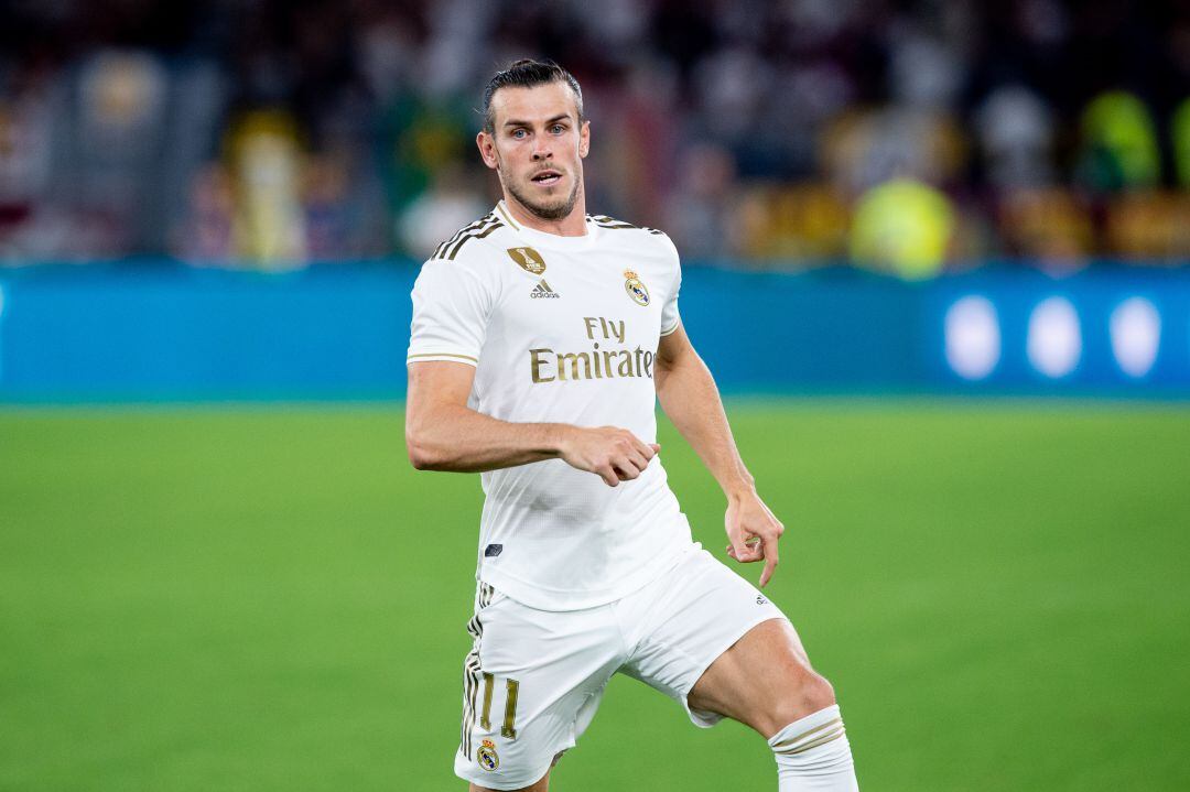 Gareth Bale, durante el partido de pretemporada ante la Roma