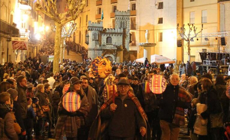 Retreta de les Caixes, primer acte de les festes // Fotografia: Associació de Festes de Moros i Cristians a Sant Blai