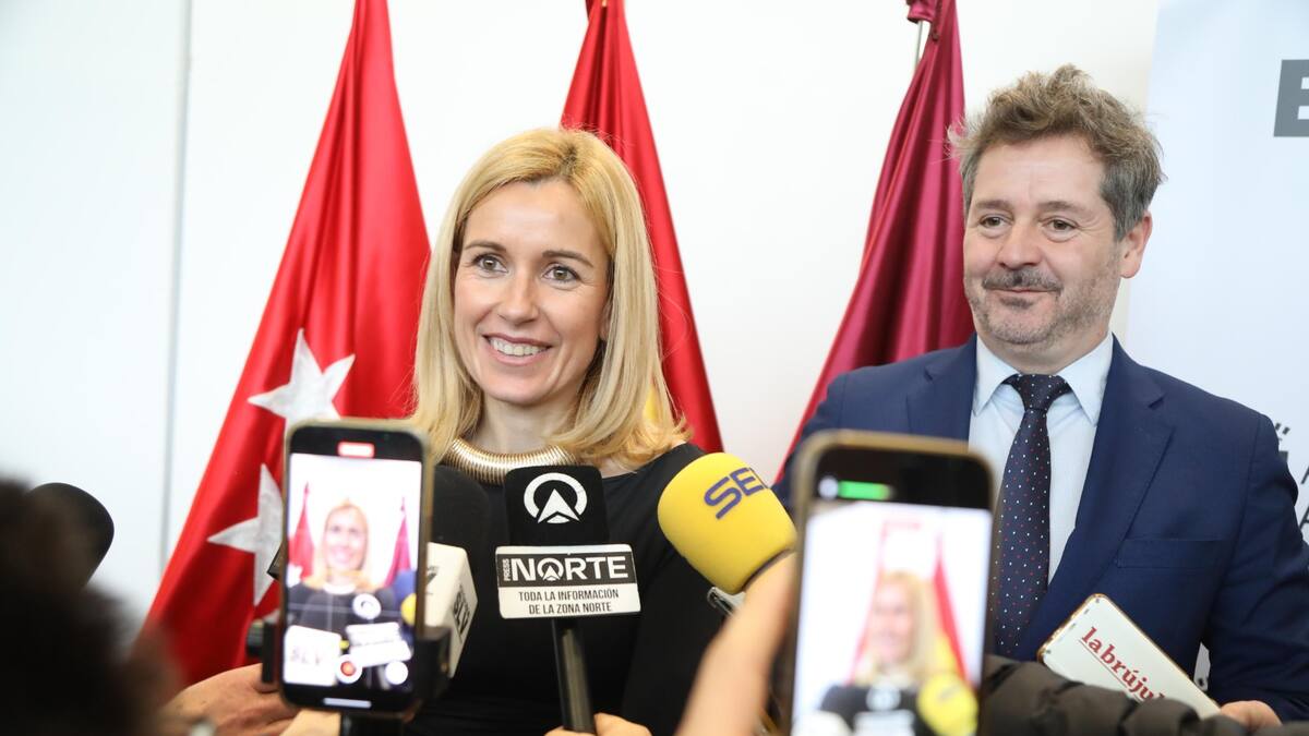 Rocío García Alcántara, da la bienvenida en el V Encuentro Empresarial de Alcobendas