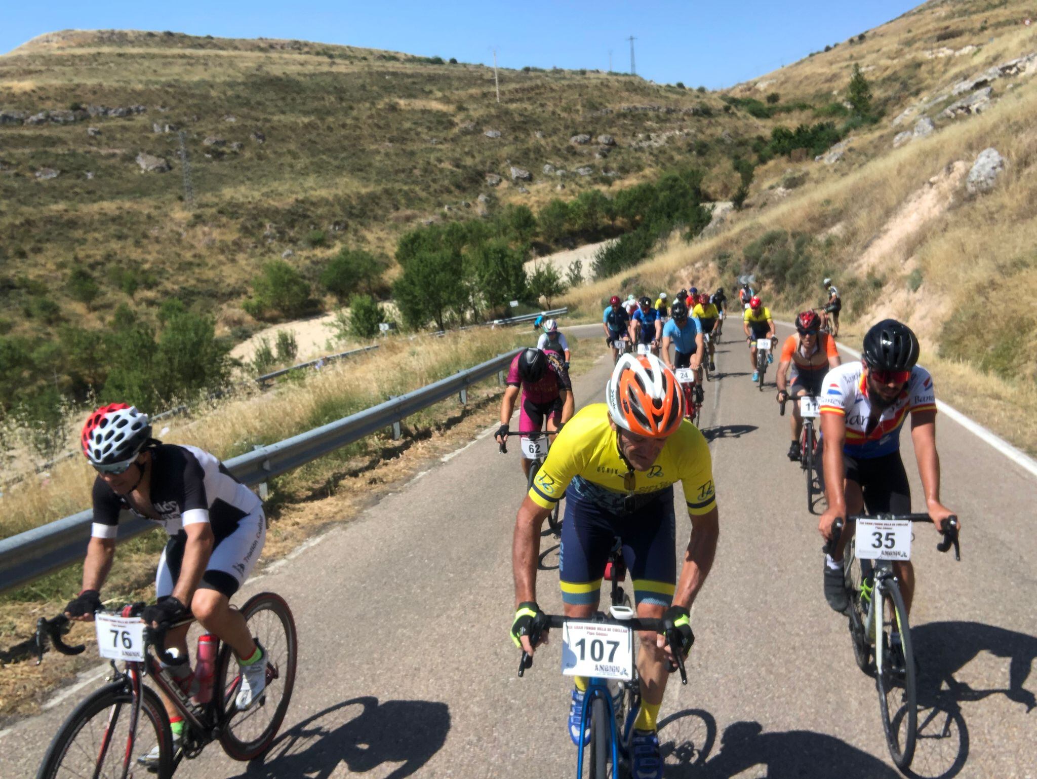 Marcha Pipe Gómez 2024 organizada por el Club Ciclista San Miguel de Cuéllar