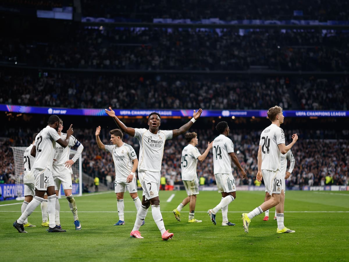 El Real Madrid pasa por encima del Manchester City de Pep Guardiola