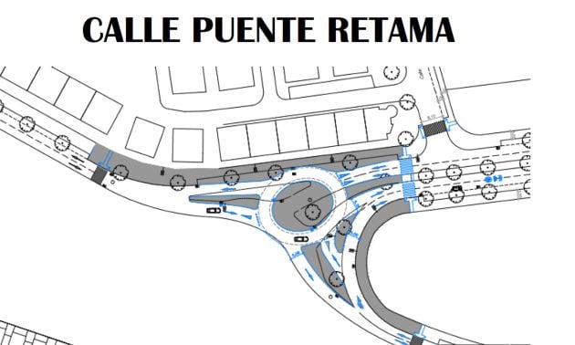 Proyecto de mejora en la calle Puente de Retama