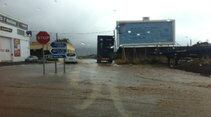 Fuertes lluvias en Tenerife