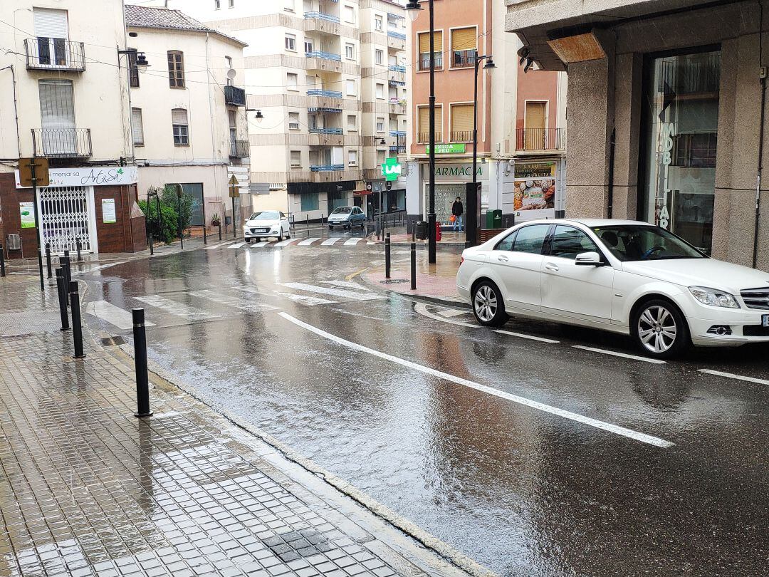 Una de las pluges que van caure sobre Ontinyent