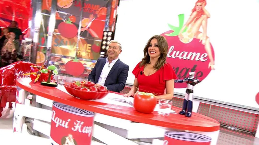 Jorge Javier Vázquez y Carmen Alcayde en &#039;Sálvame Tomate&#039;