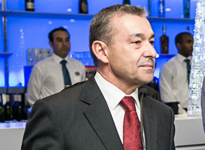 El presidente del Gobierno canario, durante el aniversario del Hotel Gran Canaria Princess