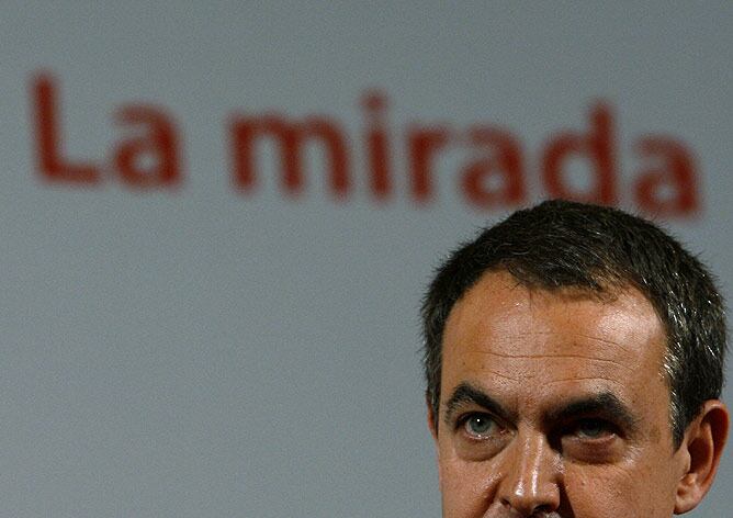 Zapatero durante el acto celebrado en Cádiz.