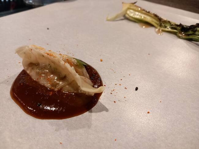 Dumpling de costilla melosa de cerdo