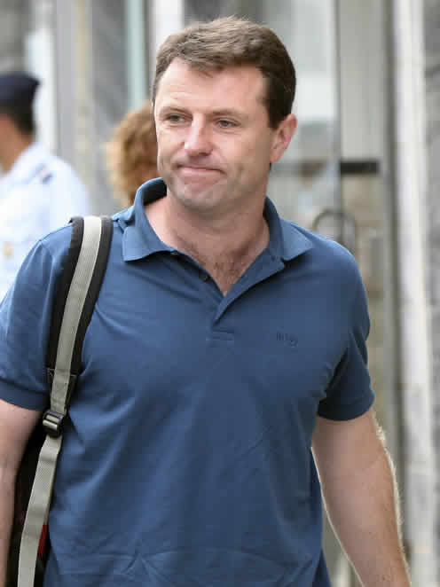 Gerry McCann, padre de Madeleine, el pasado 7 de septiembre cuando se disponía a prestar declaración a la policía portuguesa