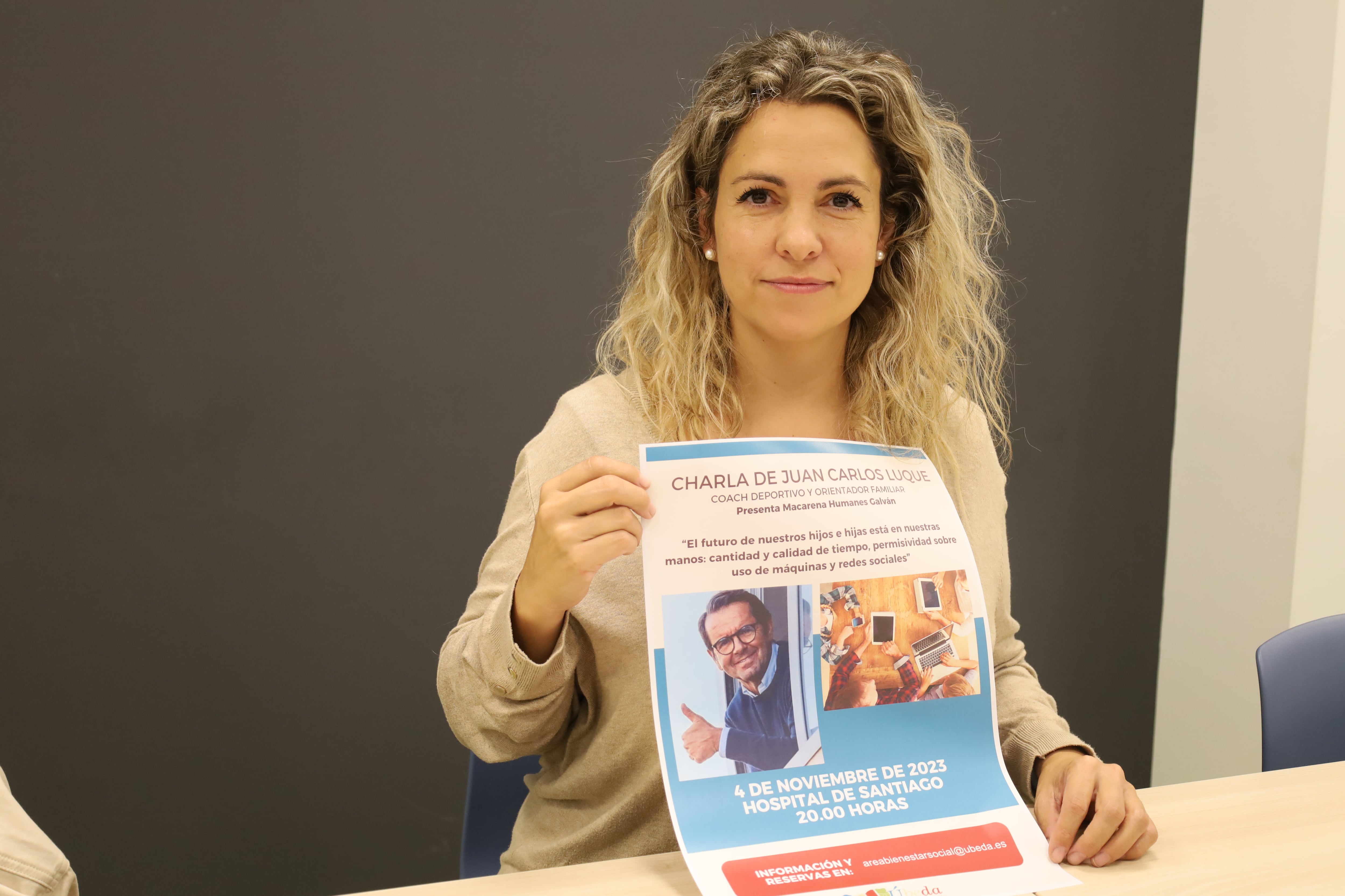 Presentación de la charla del coach Juan Carlos Luque