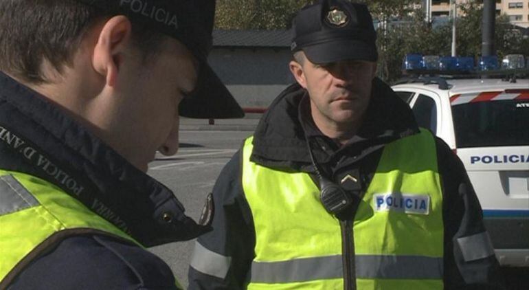 Policies patrullant durant els controls exhaustius dels darrers dies