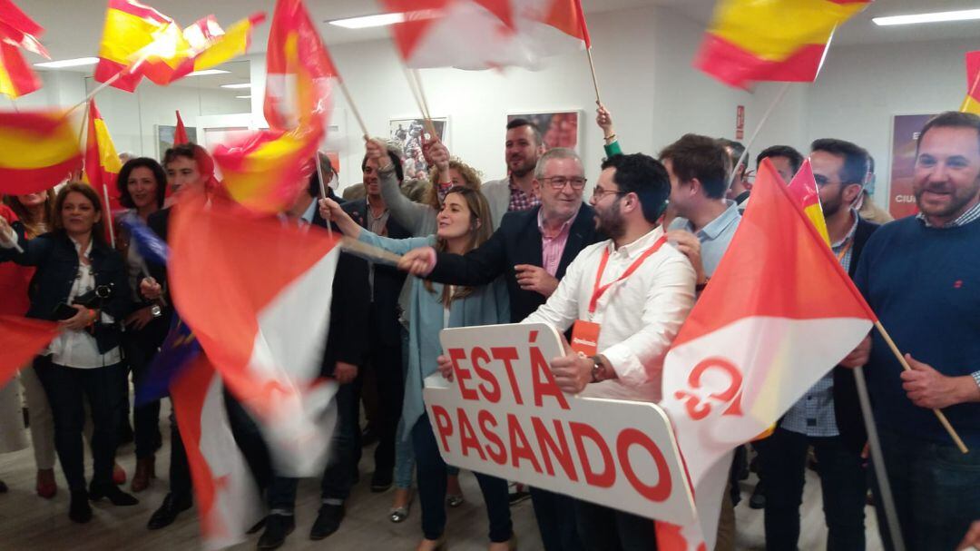 Alegría en Ciudadanos Región de Murcia por los resultados de las Elecciones Generales 2019