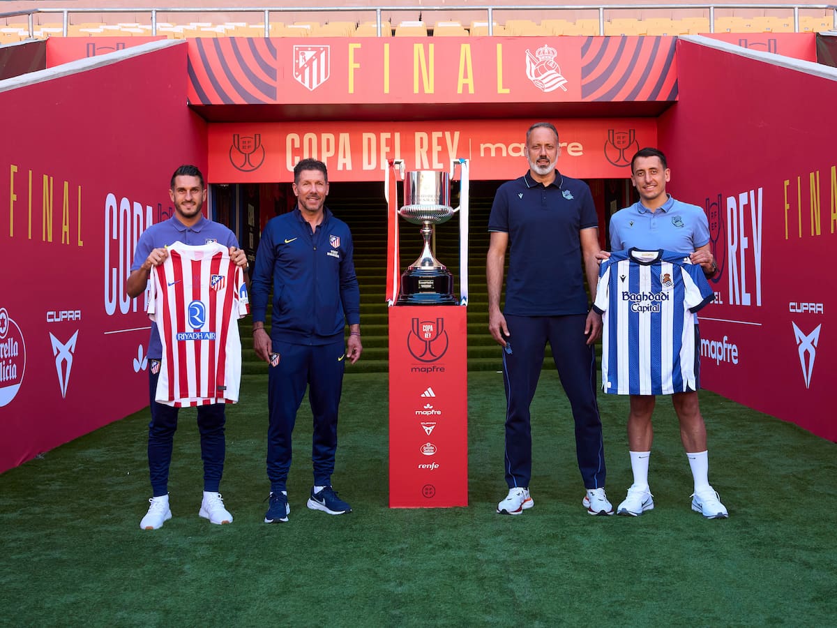 Dos campeones de Copa y una final "igualada por las circunstancias": "El Atlético se desenvuelve mejor cuando no es favorito"