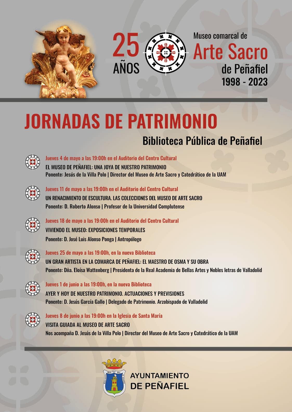 El programa de las Jornadas de Patrimonio de Peñafiel 2023