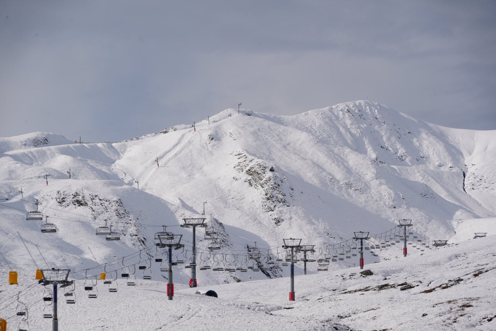 Primera nevada intensa en Aramón Panticosa Formigal