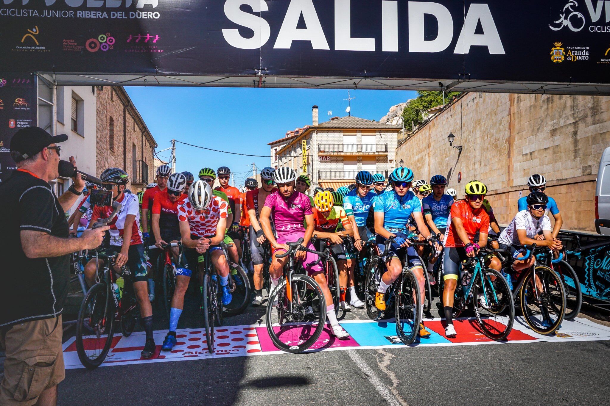 Imagen de archivo de la VI Vuelta Ciclista Júnior a la Ribera del Duero