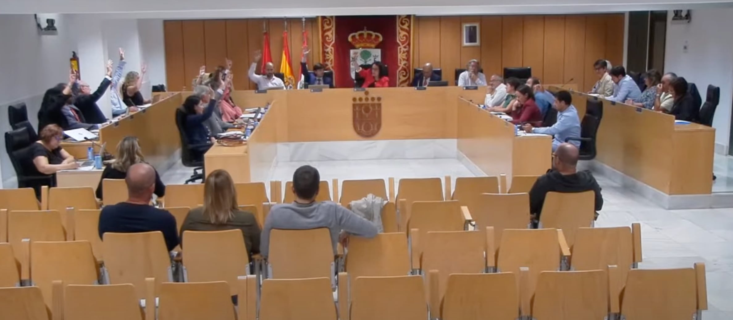 Pleno Municipal de septiembre en el Ayuntamiento de San Sebastián de los Reyes