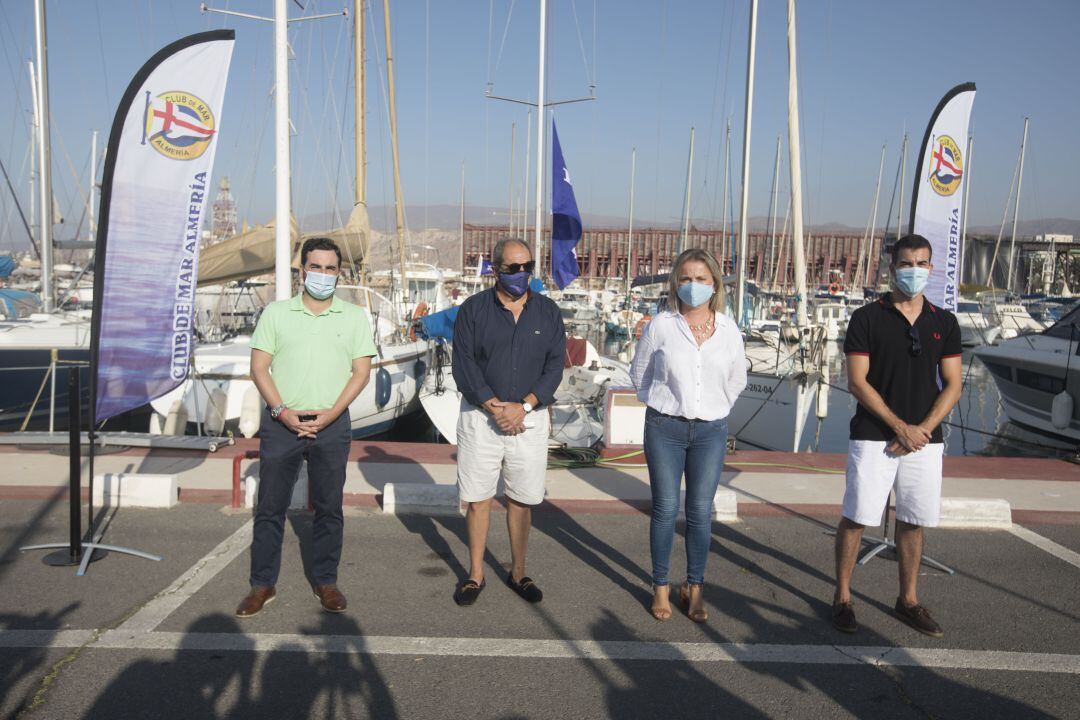 Presentación en el Club de Mar de Almería.