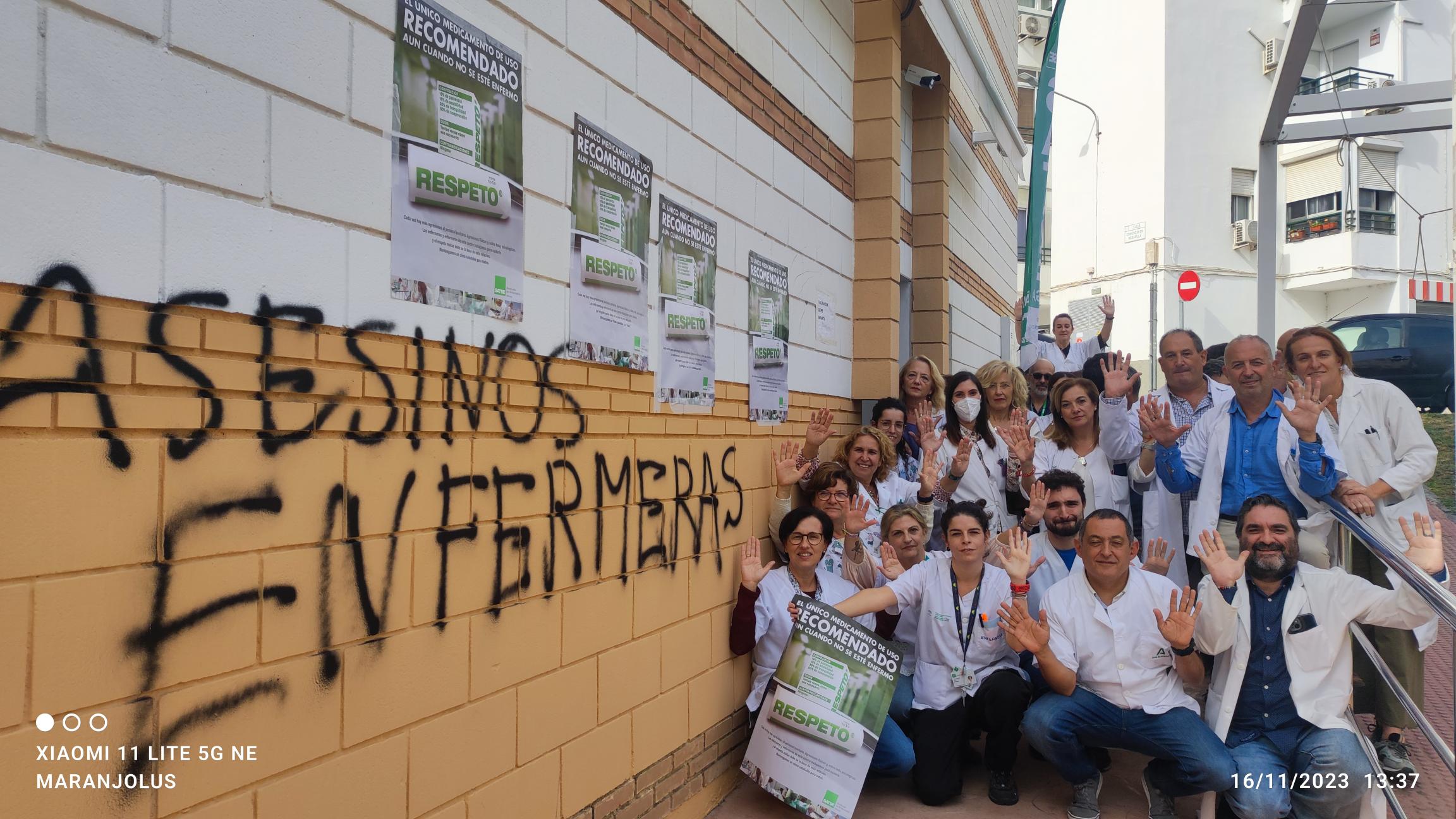 La concentración se ha producido este jueves en Málaga