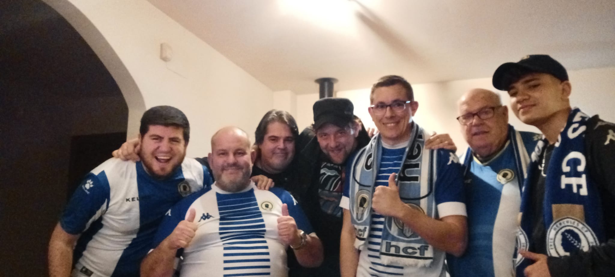 Aficionados del Hércules de la Asociación Herculanos