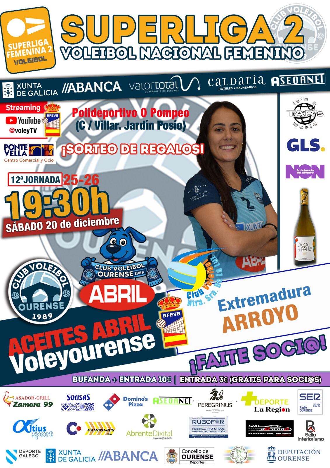 Gladys Giráldez Voleyourense