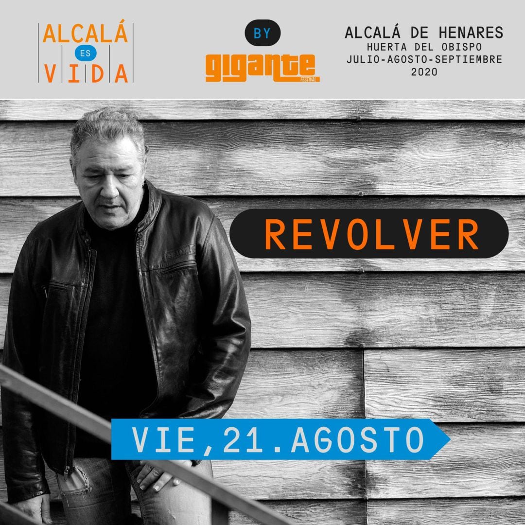 Revolver estará este fin de semana en Alcalá de Henares.