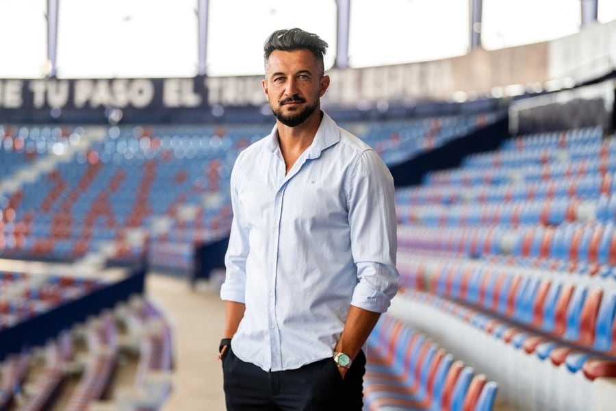 Héctor Rodas, en el Ciutat de València