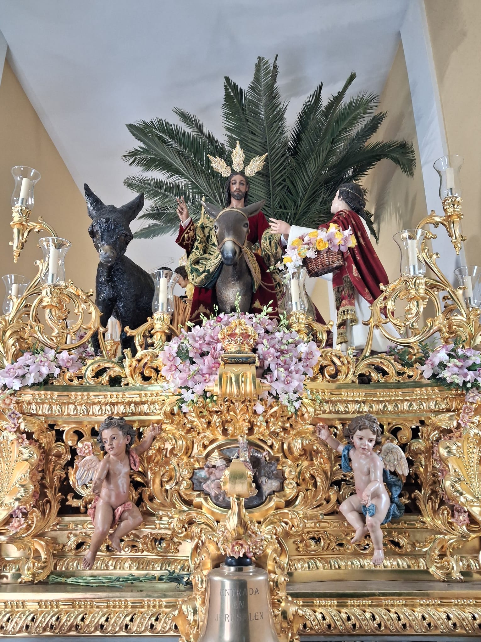 Nuestro Padre Jesús a su entrada en Jerusalén.
