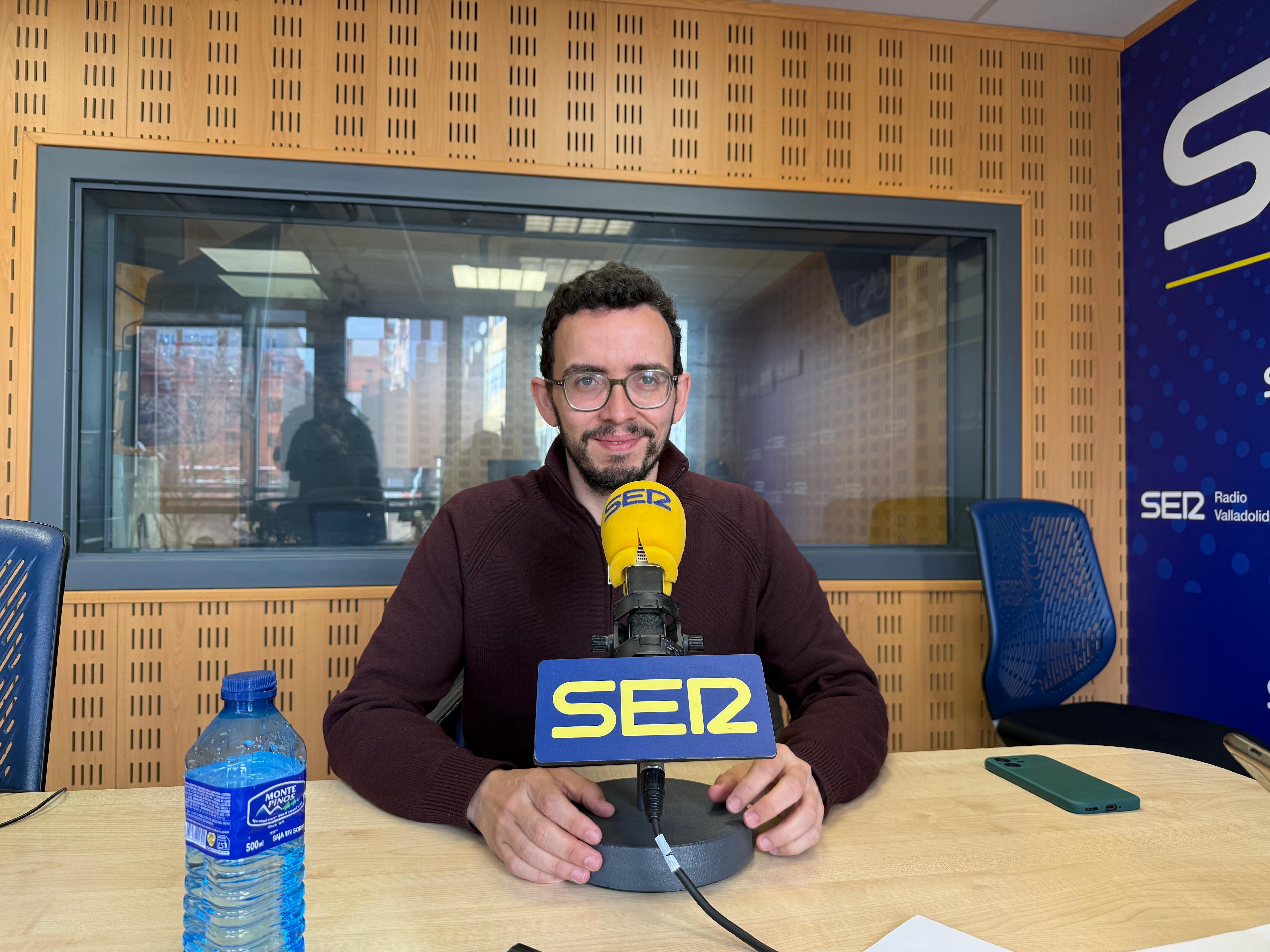 Miguel Ángel Llamas, candidato de Podemos-Alianza Verde a la presidencia de la Junta de Castilla y León | Cadena SER