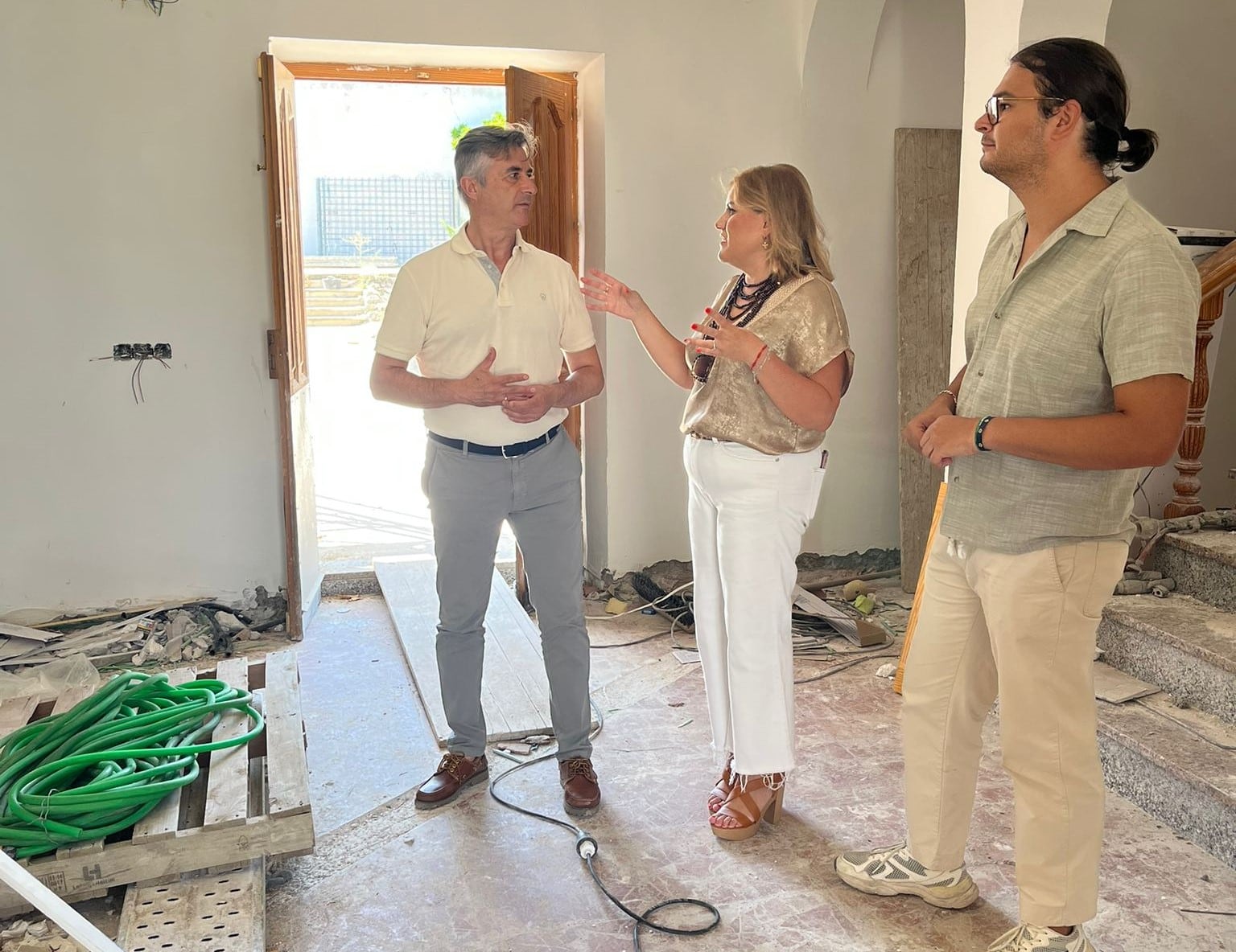 Diputación destina más de 90.000 euros a la reforma y rehabilitación del Ayuntamiento de Santiago de Calatrava