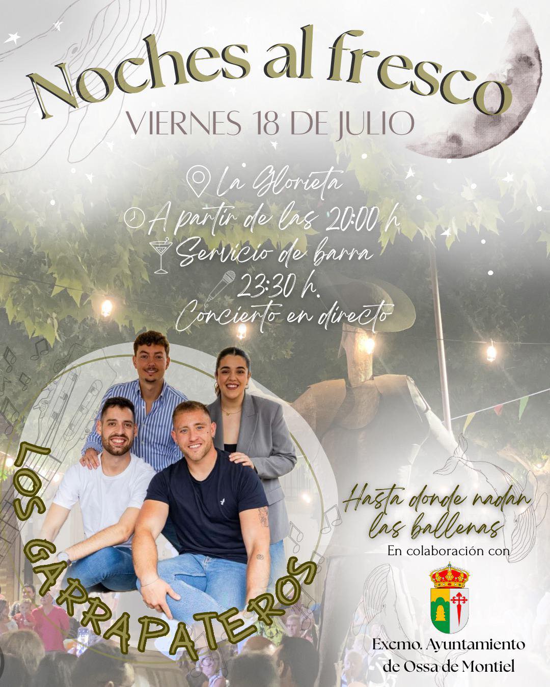 Noche al fresco de Ossa de Montiel