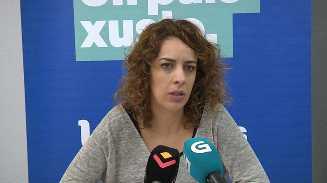 Alexandra Fernández, diputada de En Marea.