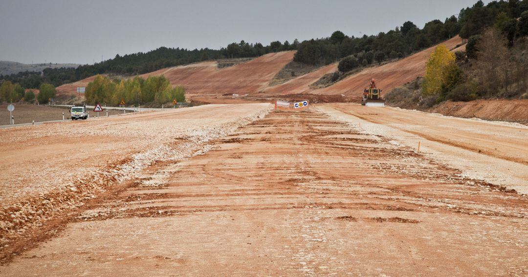 Obras de la Autovía del Duero