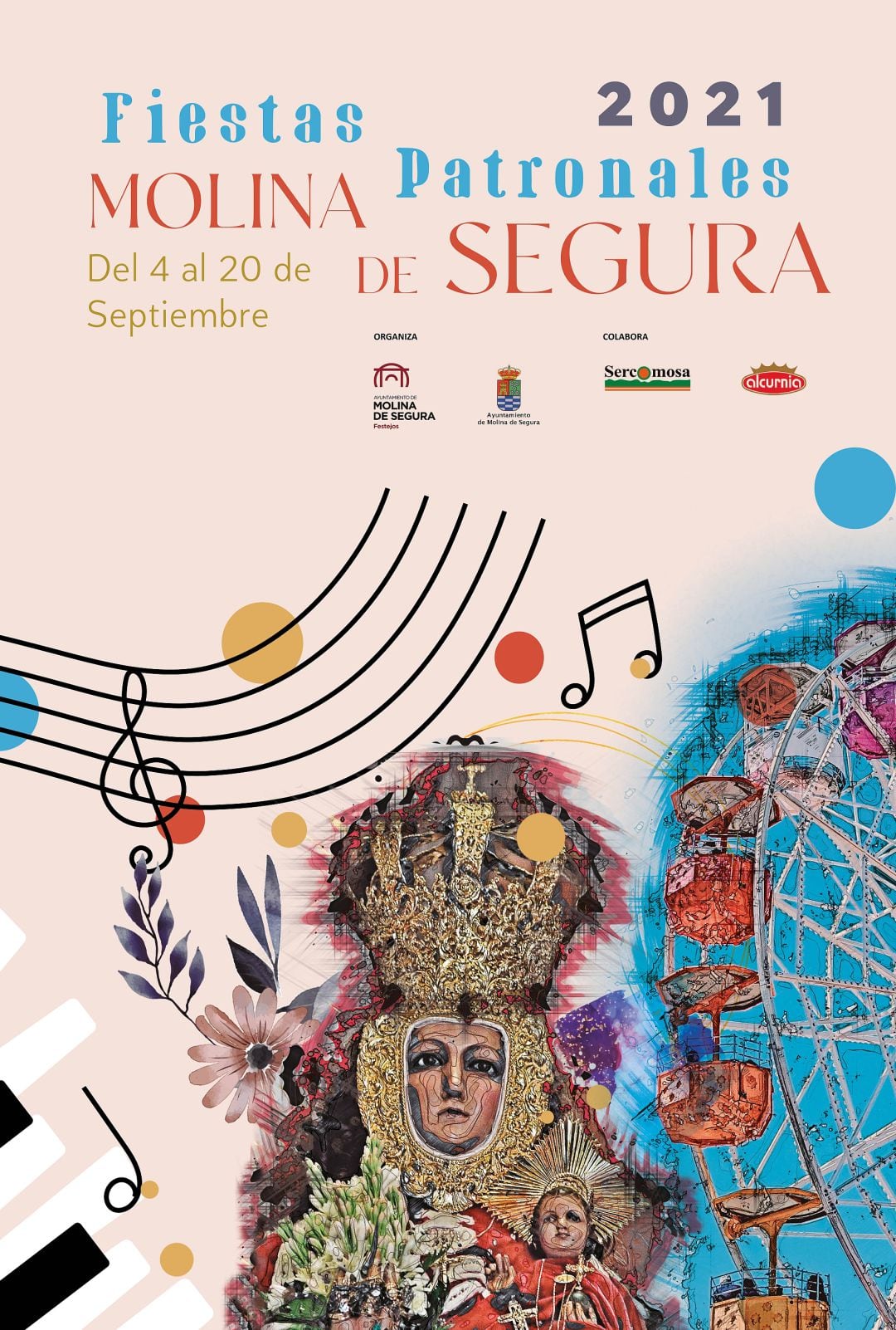 Cartel de las fiestas patronales