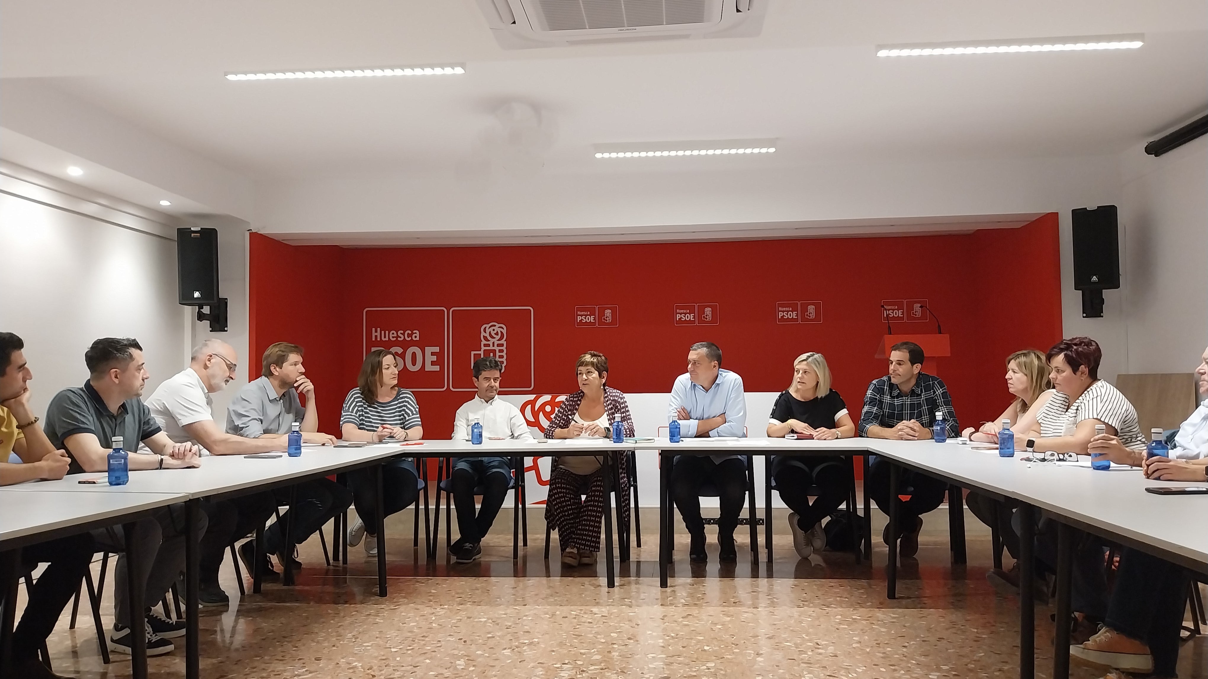 Reunión de la Ejecutiva Provincial del PSOE Alto Aragón