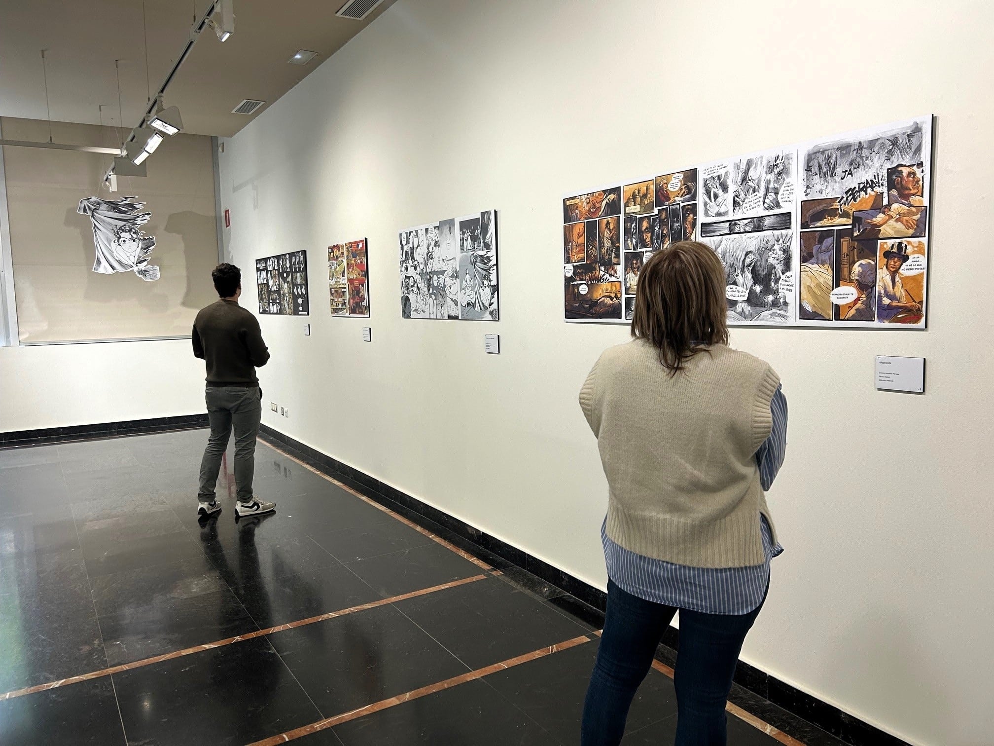 Exposición de cómic Universo Goya. Fundación Ibercaja