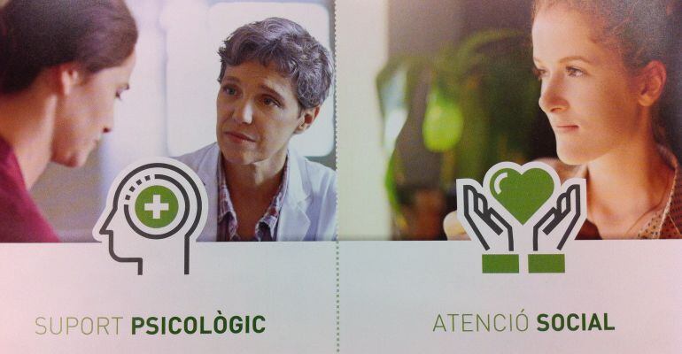 L'Associació contra el Càncer ofereix el suport de voluntaris i també ajut psicològic