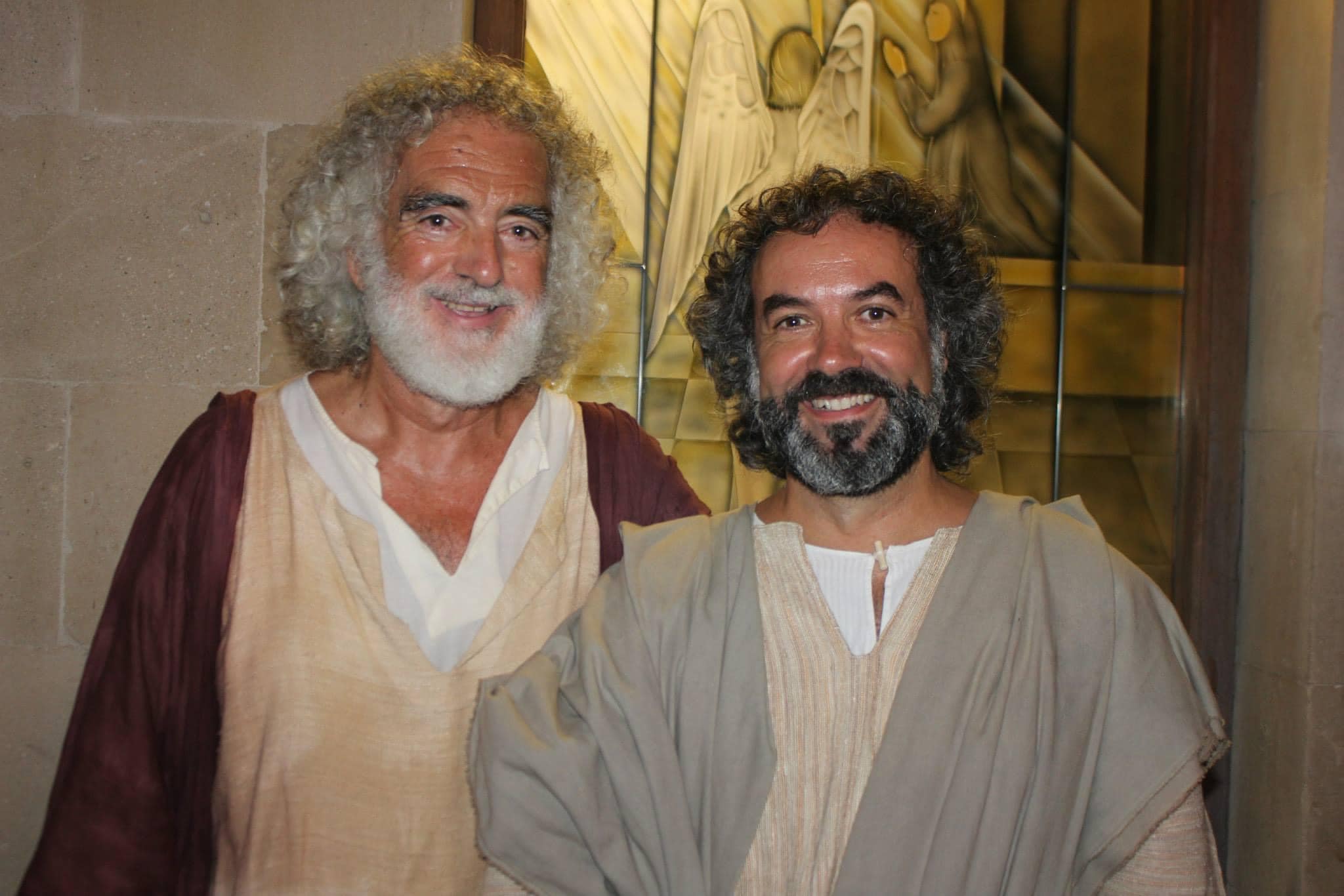 Javier Gonzálvez junto al anterior Mestre, José Antonio Román