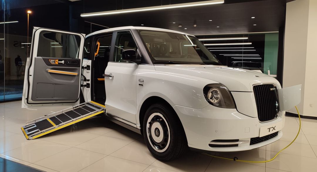 La pasada semana el London Taxi eléctrico fue presentado en el nuevo concesionario LEVC en Bilbao