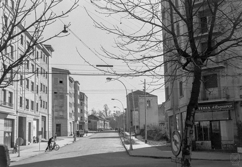 La Avenida de Judimendi en 1962