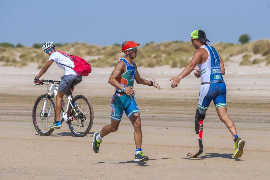 Imagen de la última prueba del Desafío Doñana