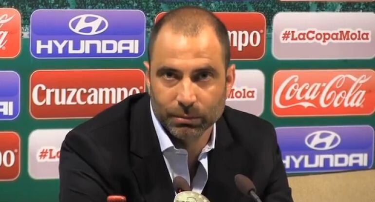 El nuevo técnico del Getafe Juan Eduardo Esnáider.