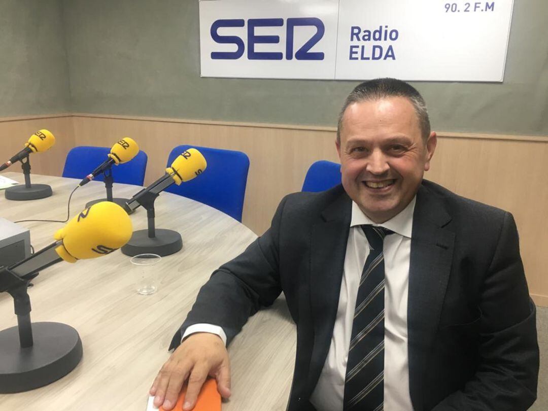 Paco Sánchez, portavoz de Ciudadanos Elda en Radio Elda Cadena SER