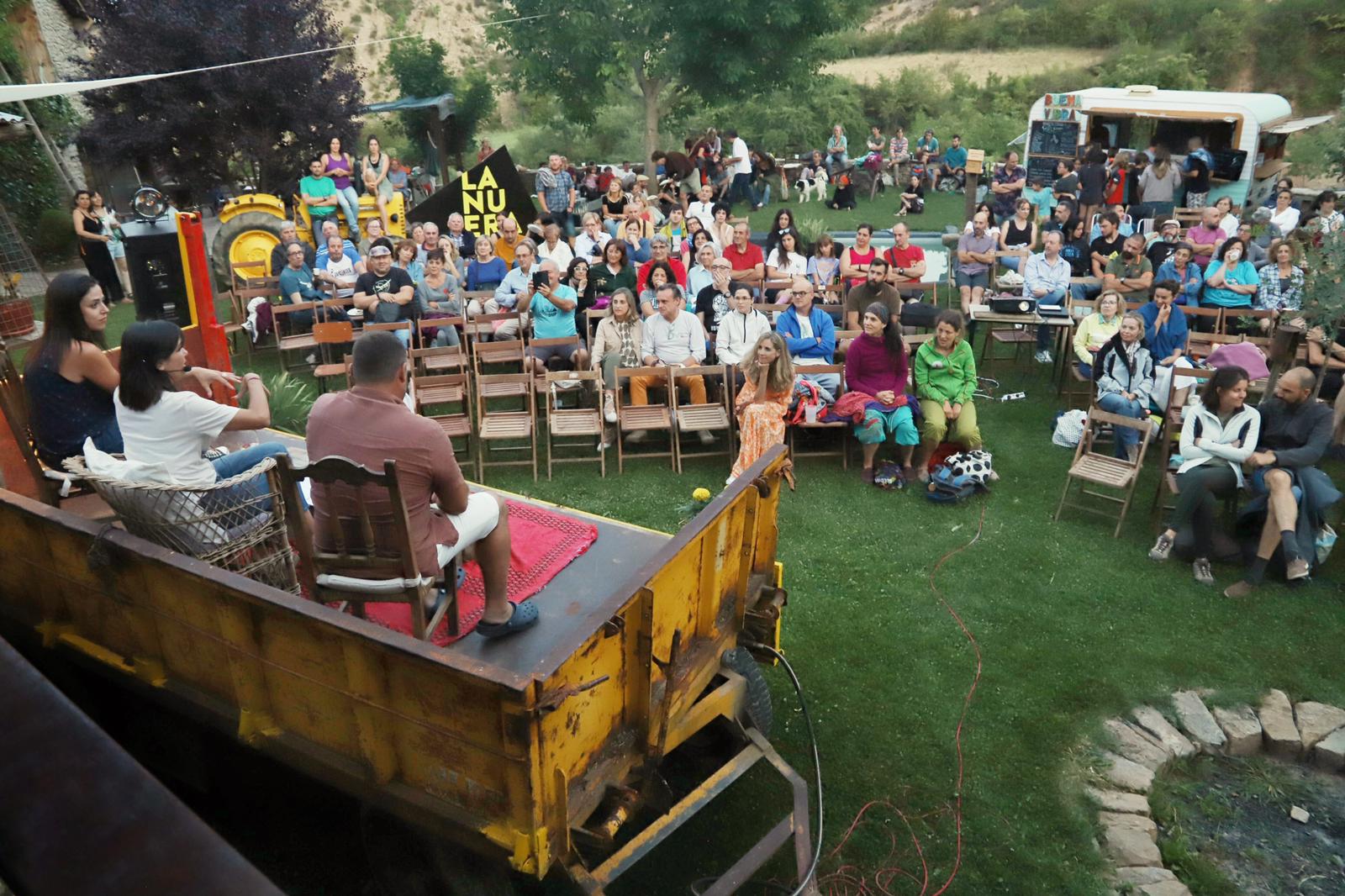Charla debate con los protagonistas de Alcarrás durante La NuEra 2022 (Ana Novellón)