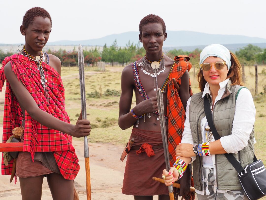 María Ruiz, pasión por las tribus de Kenia